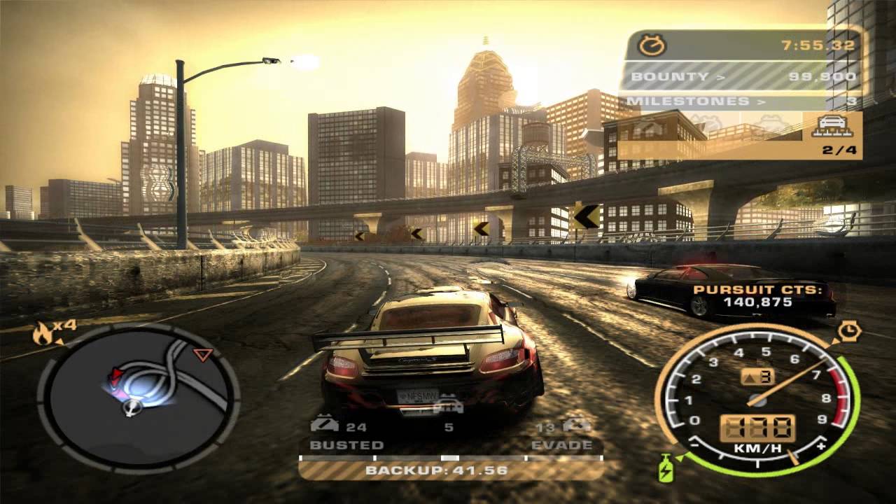 need for speed most wanted 2005 black edition ocean of games