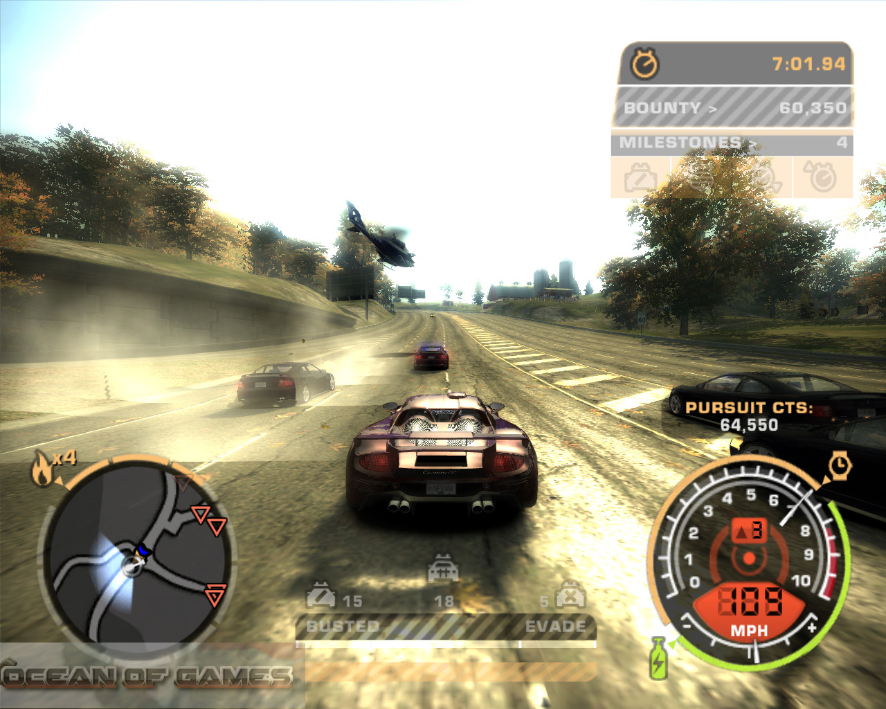 need for speed most wanted 2005 black edition ocean of games